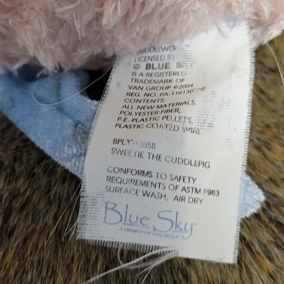 Rare Sweetie The Cuddle Pig By Cuddlework Stuffed Animal Plush - Picture 5 of 5